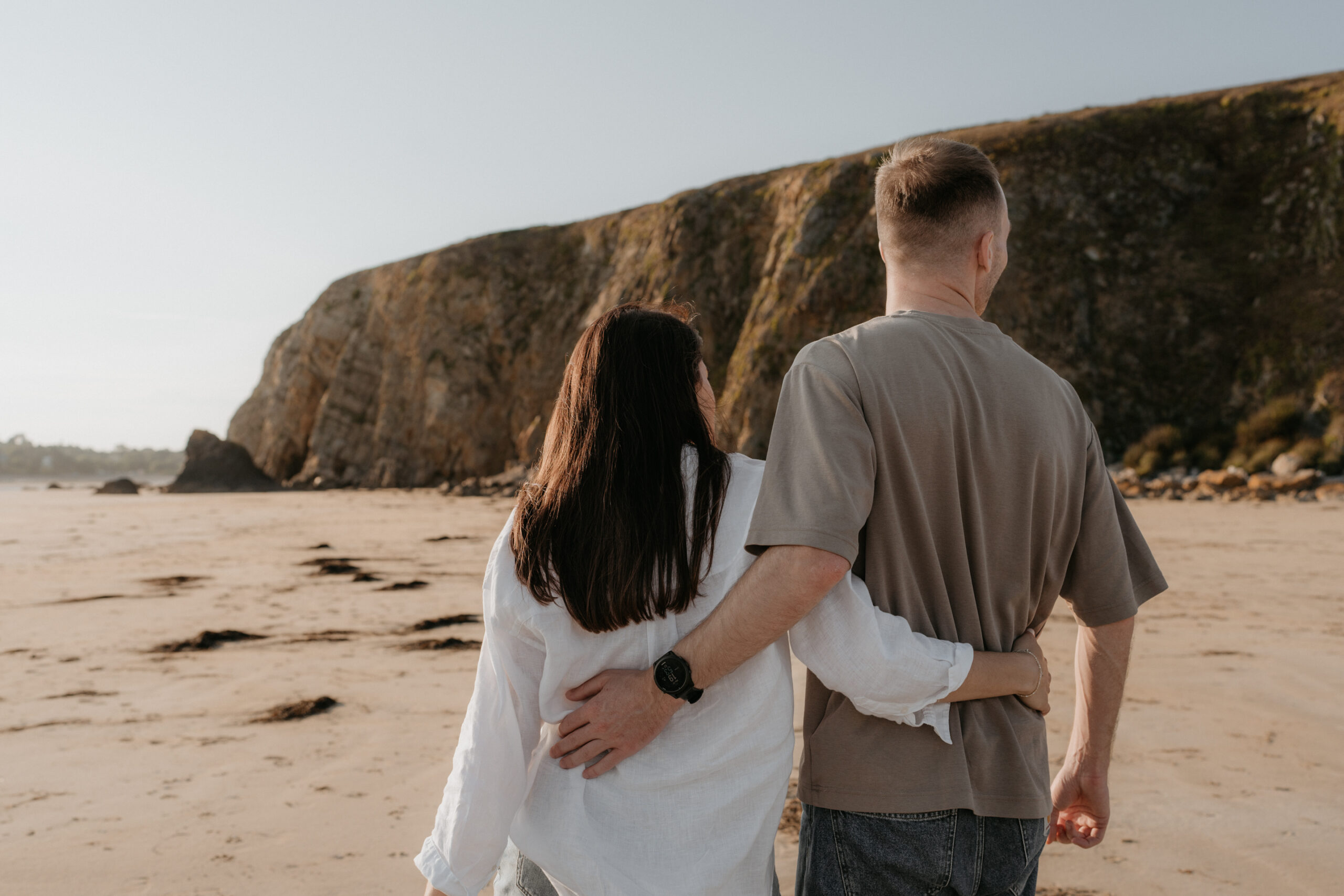 Photographe Bretagne Crozon séance engagement Finistère Nantes Rennes Loire Atlantique Vannes Lorient Morbihan