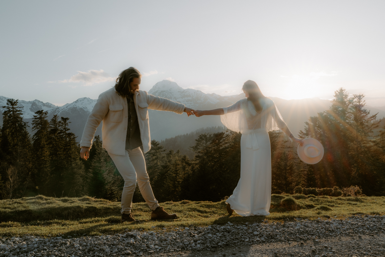 Photographe Mariage intimiste France Pyrénées Hautes Pyrénées