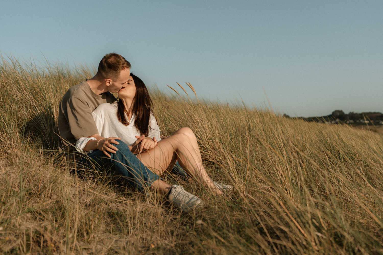 Séance photo couple Crozon Finistère Bretagne Morbihan Nantes