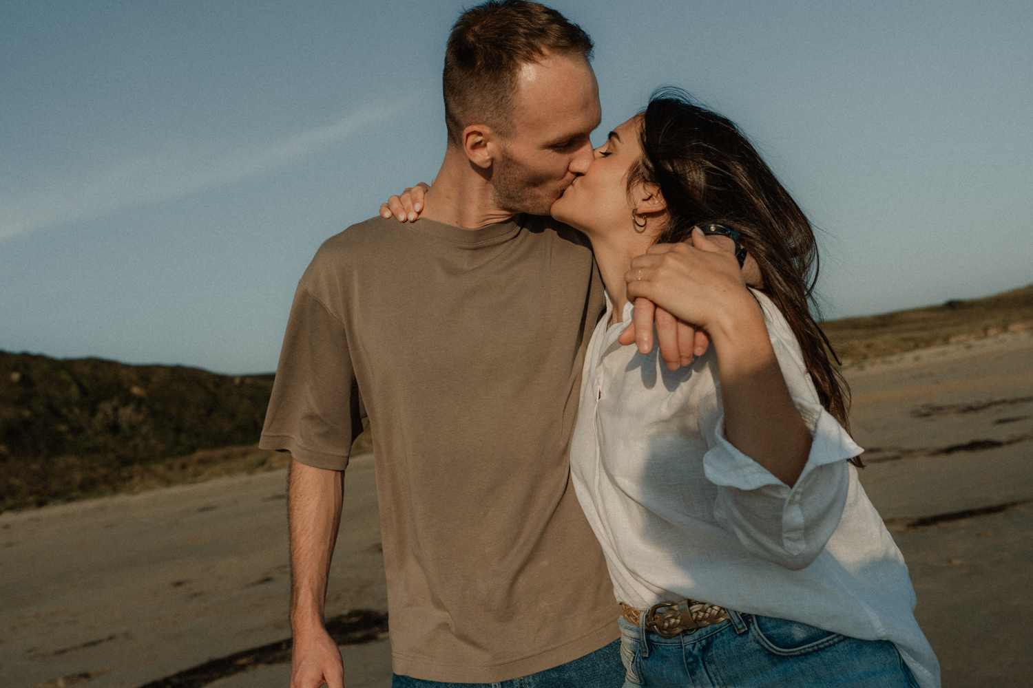 Séance photo couple Crozon Finistère Bretagne photographe