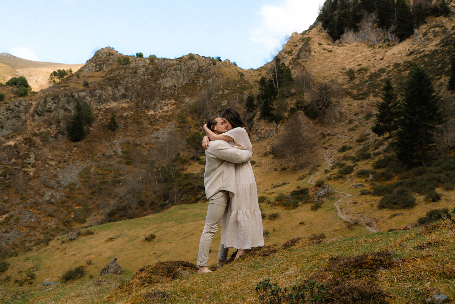 Photographe Sud-Ouest Pyrénées Séance photo couple séance engagement