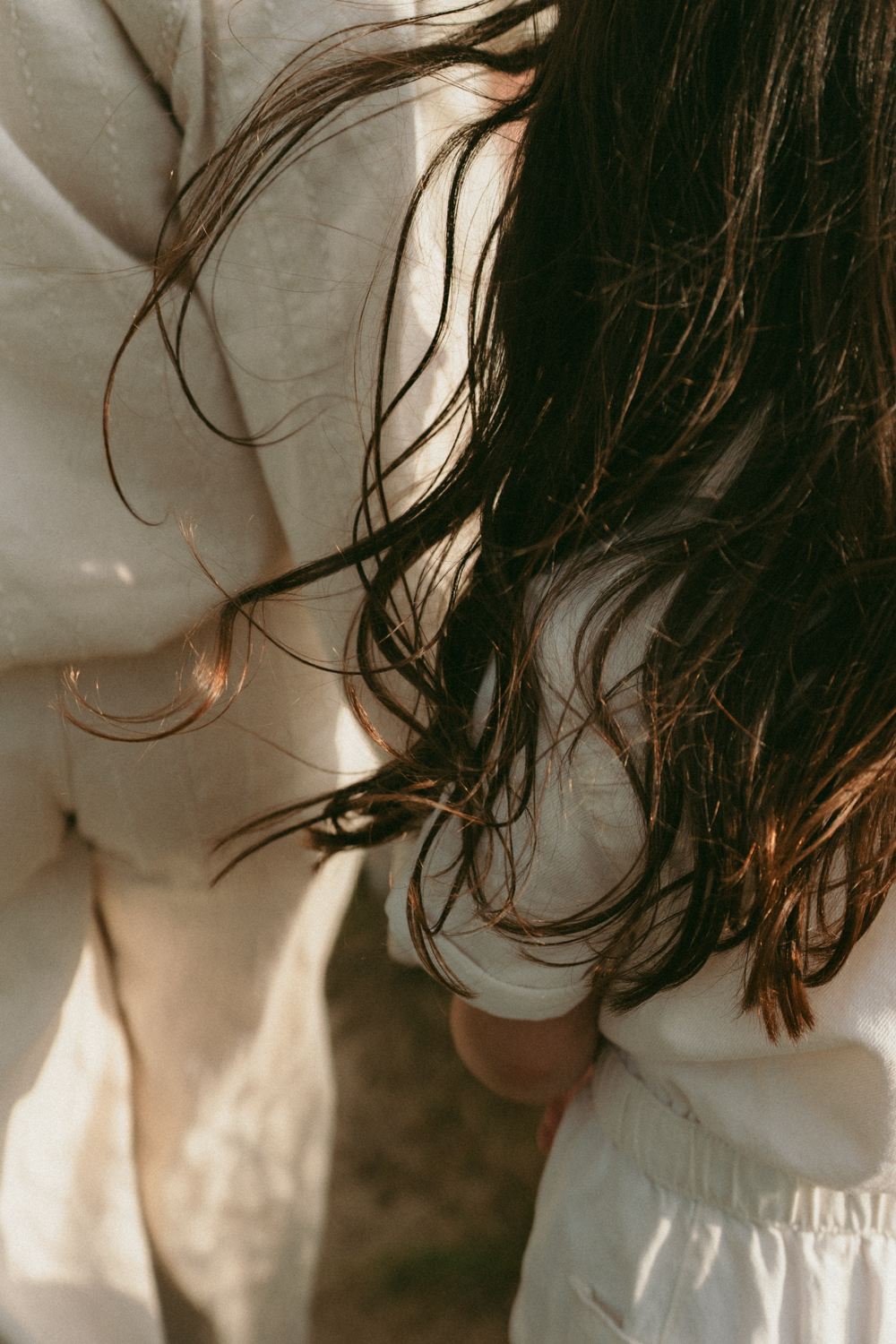 Photo famille dans les dunes