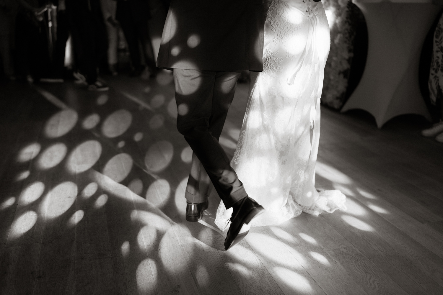 mariés pendant la 1ère dance de la soirée